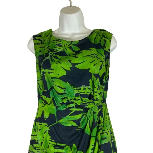 New‎ Banana Republic Factory Floral Draped Mini Dress Size 0 - Picture 5 of 9